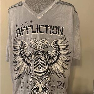 Affliction men’s shirt size 3xL